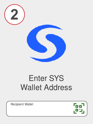 Exchange bnb to sys - Step 2