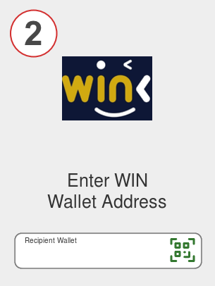 Exchange bnb to win - Step 2