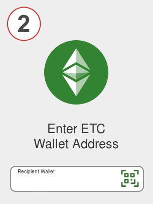 Exchange bsv to etc - Step 2
