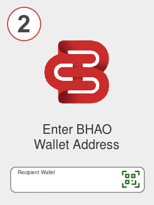 Exchange btc to bhao - Step 2