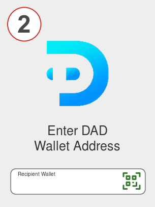 Exchange btc to dad - Step 2