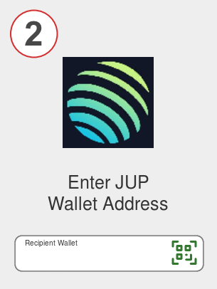 Exchange btc to jup - Step 2