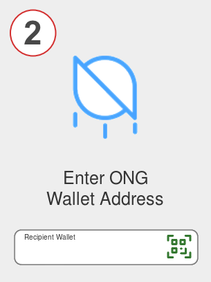 Exchange btc to ong - Step 2