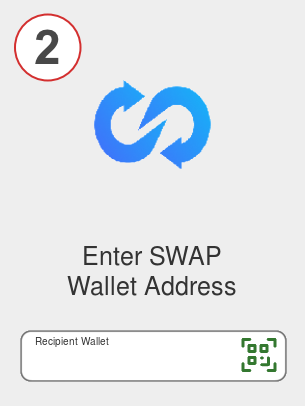 Exchange btc to swap - Step 2