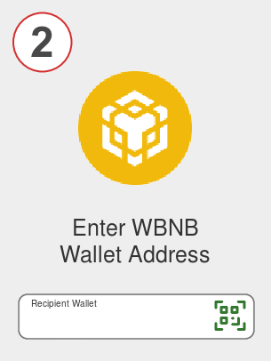 Exchange btc to wbnb - Step 2