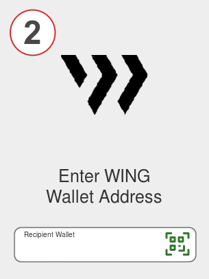 Exchange btc to wing - Step 2