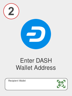 Exchange busd to dash - Step 2