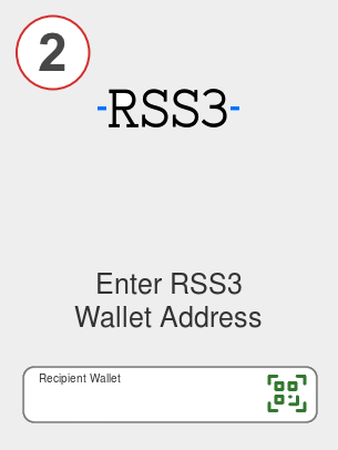 Exchange busd to rss3 - Step 2