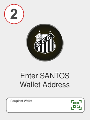 Exchange busd to santos - Step 2