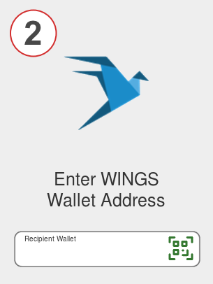 Exchange busd to wings - Step 2