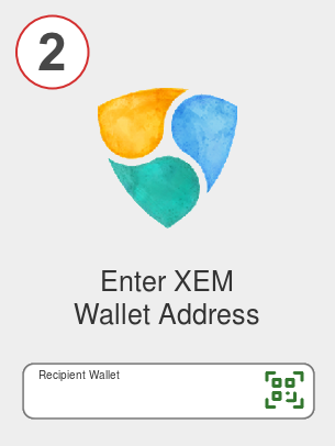 Exchange busd to xem - Step 2