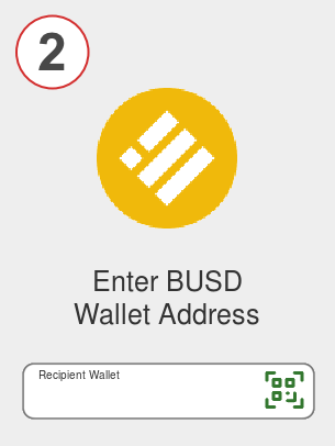 Exchange chr to busd - Step 2