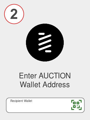Exchange doge to auction - Step 2