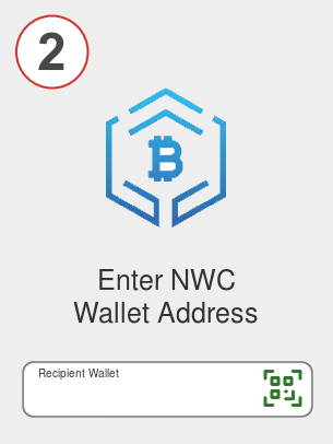 Exchange doge to nwc - Step 2