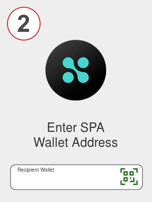 Exchange doge to spa - Step 2
