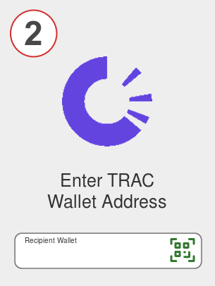 Exchange doge to trac - Step 2