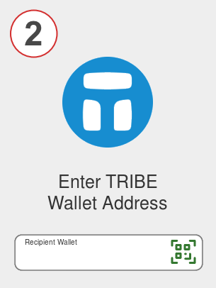 Exchange doge to tribe - Step 2
