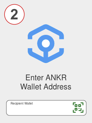 Exchange dot to ankr - Step 2