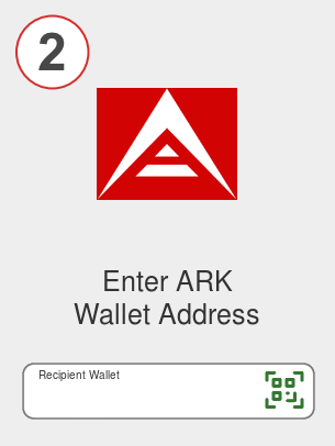Exchange dot to ark - Step 2