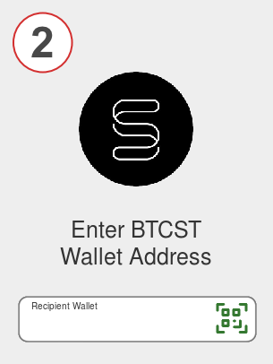 Exchange dot to btcst - Step 2