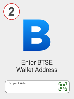 Exchange dot to btse - Step 2