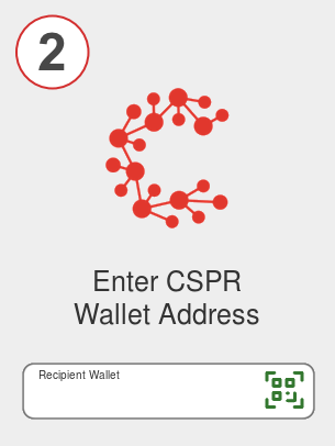 Exchange dot to cspr - Step 2