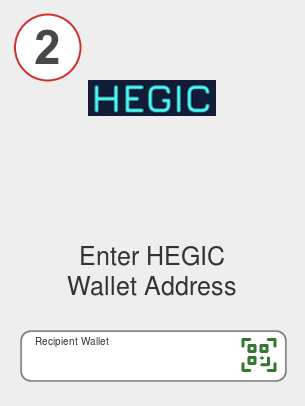 Exchange dot to hegic - Step 2