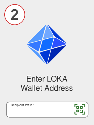 Exchange dot to loka - Step 2