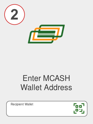 Exchange dot to mcash - Step 2