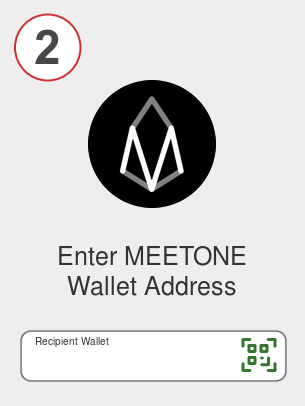 Exchange dot to meetone - Step 2