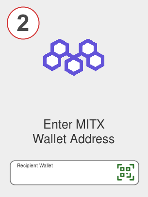 Exchange dot to mitx - Step 2