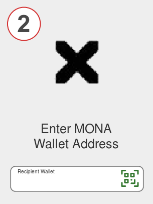 Exchange dot to mona - Step 2
