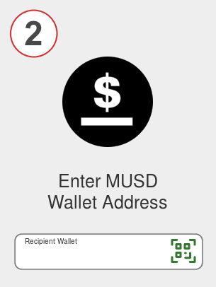Exchange dot to musd - Step 2