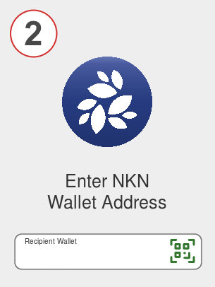 Exchange dot to nkn - Step 2