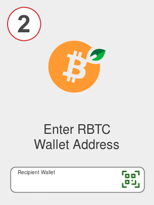 Exchange dot to rbtc - Step 2
