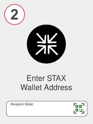 Exchange dot to stax - Step 2