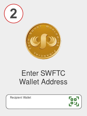 Exchange dot to swftc - Step 2