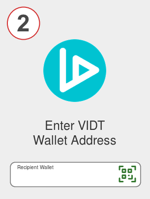 Exchange dot to vidt - Step 2