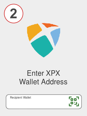 Exchange dot to xpx - Step 2