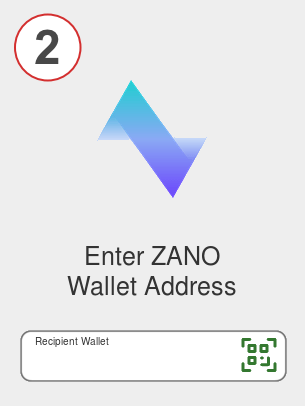 Exchange dot to zano - Step 2