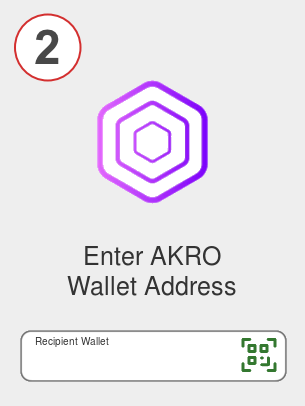 Exchange eth to akro - Step 2