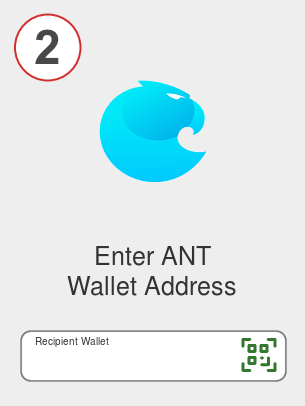 Exchange eth to ant - Step 2