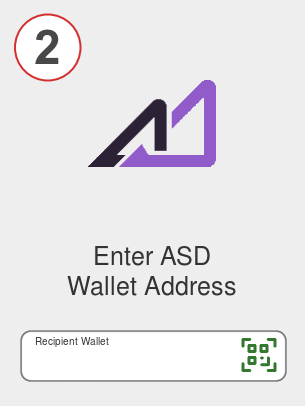Exchange eth to asd - Step 2