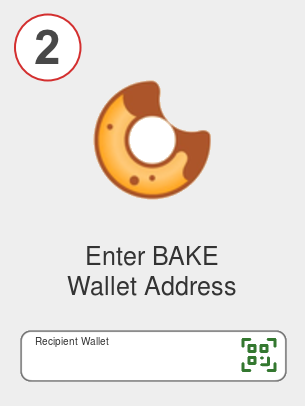 Exchange eth to bake - Step 2