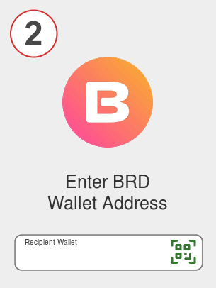 Exchange eth to brd - Step 2