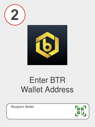 Exchange eth to btr - Step 2