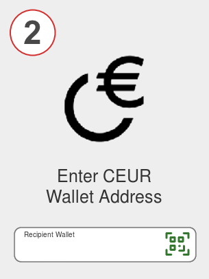 Exchange eth to ceur - Step 2