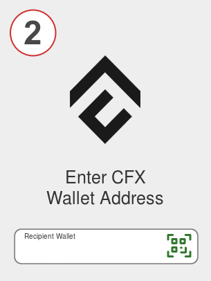 Exchange eth to cfx - Step 2