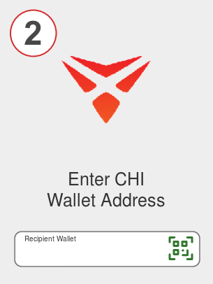 Exchange eth to chi - Step 2