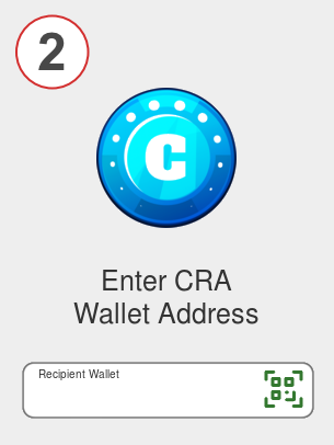 Exchange eth to cra - Step 2